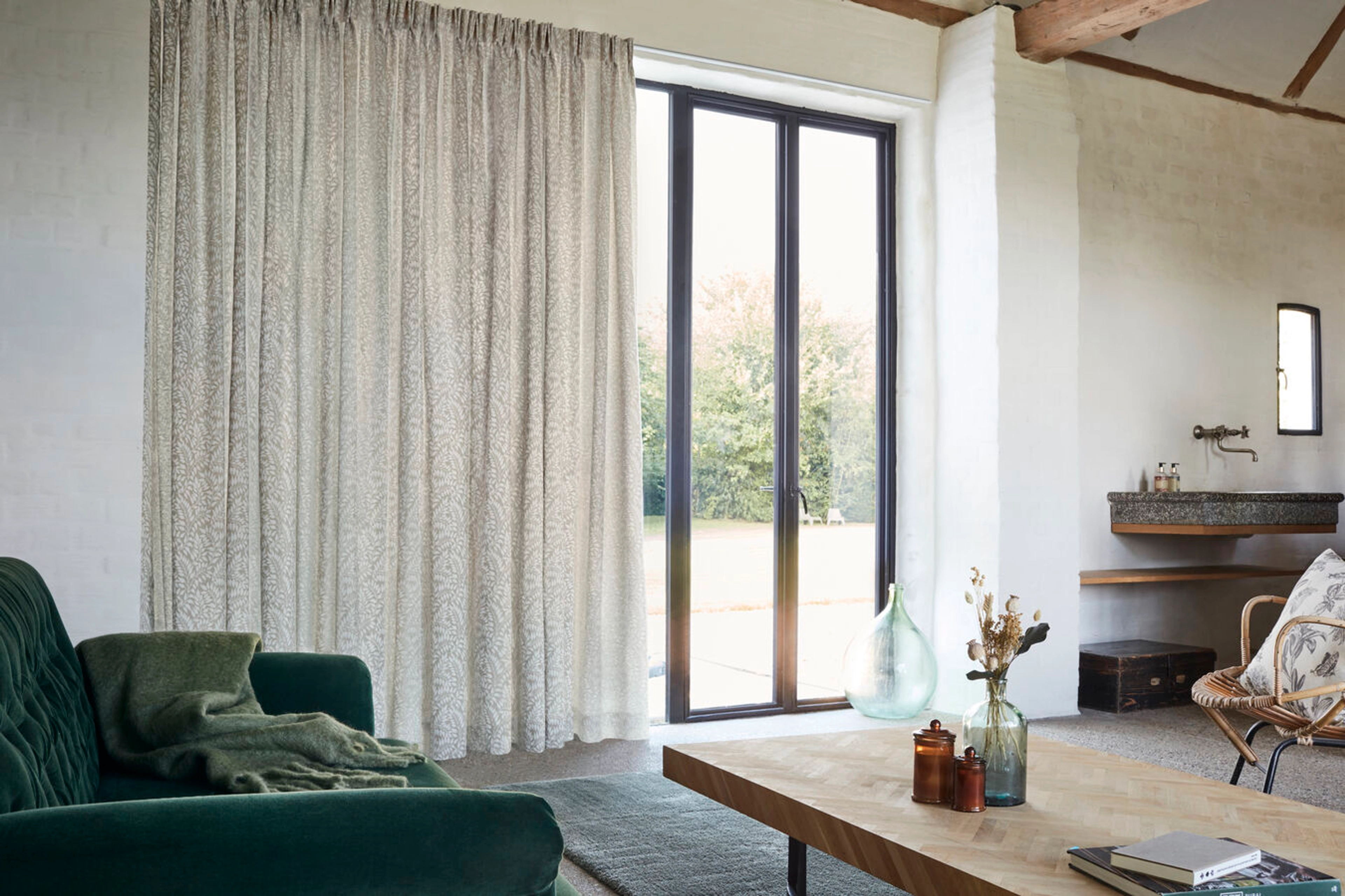 Quel rideau pour une baie vitrée ?