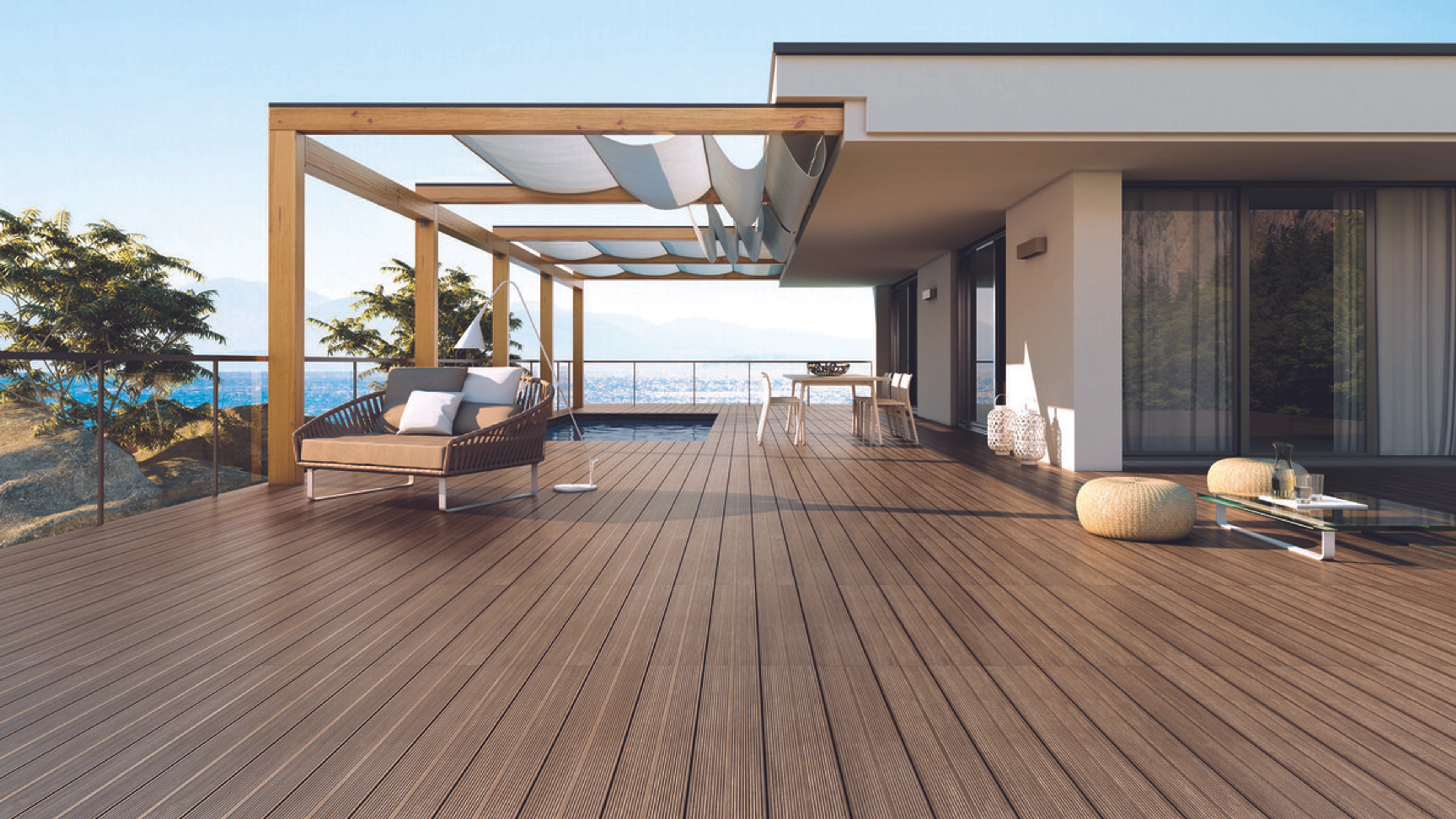 Comment couvrir une terrasse contre la pluie ?