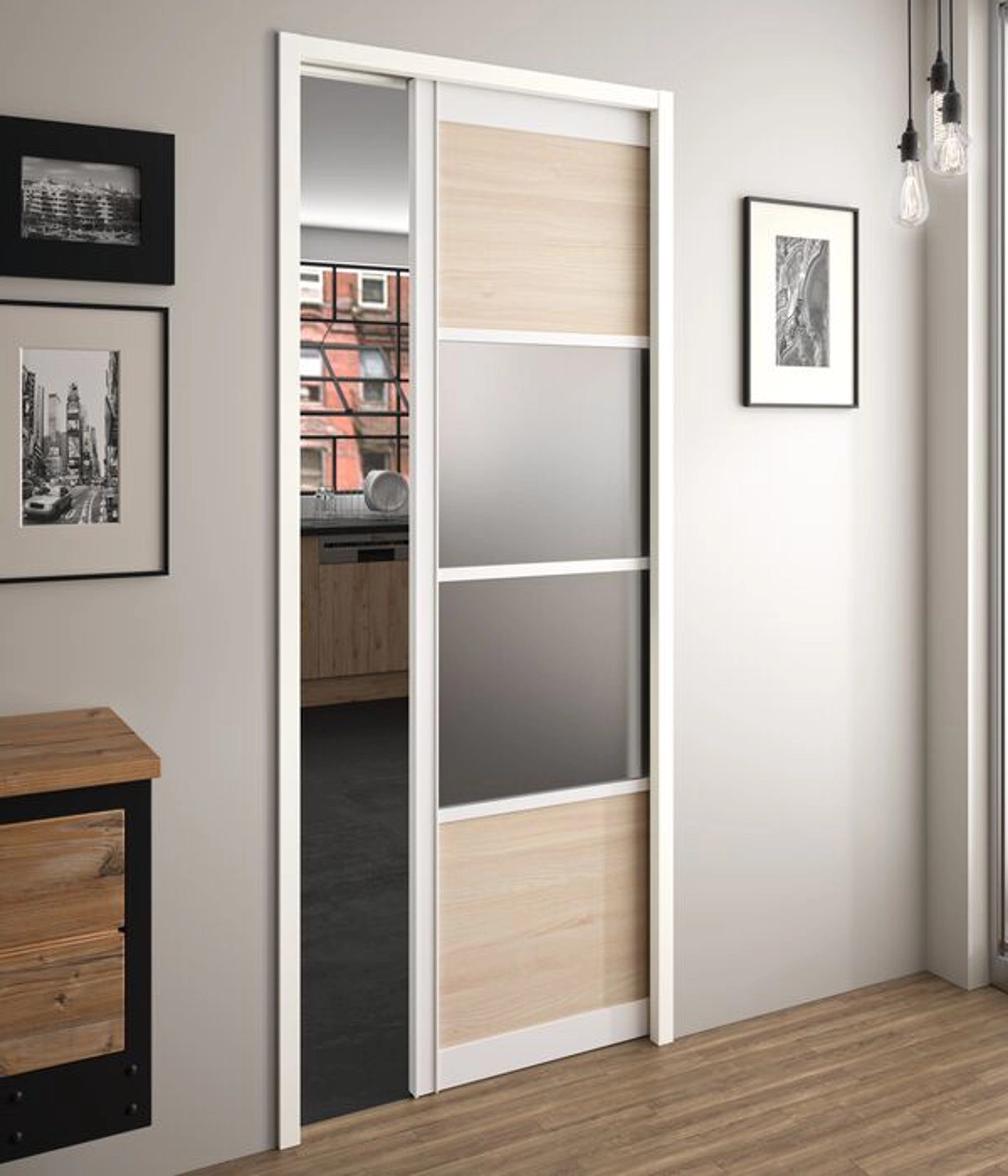 Comment démonter une porte coulissante ?