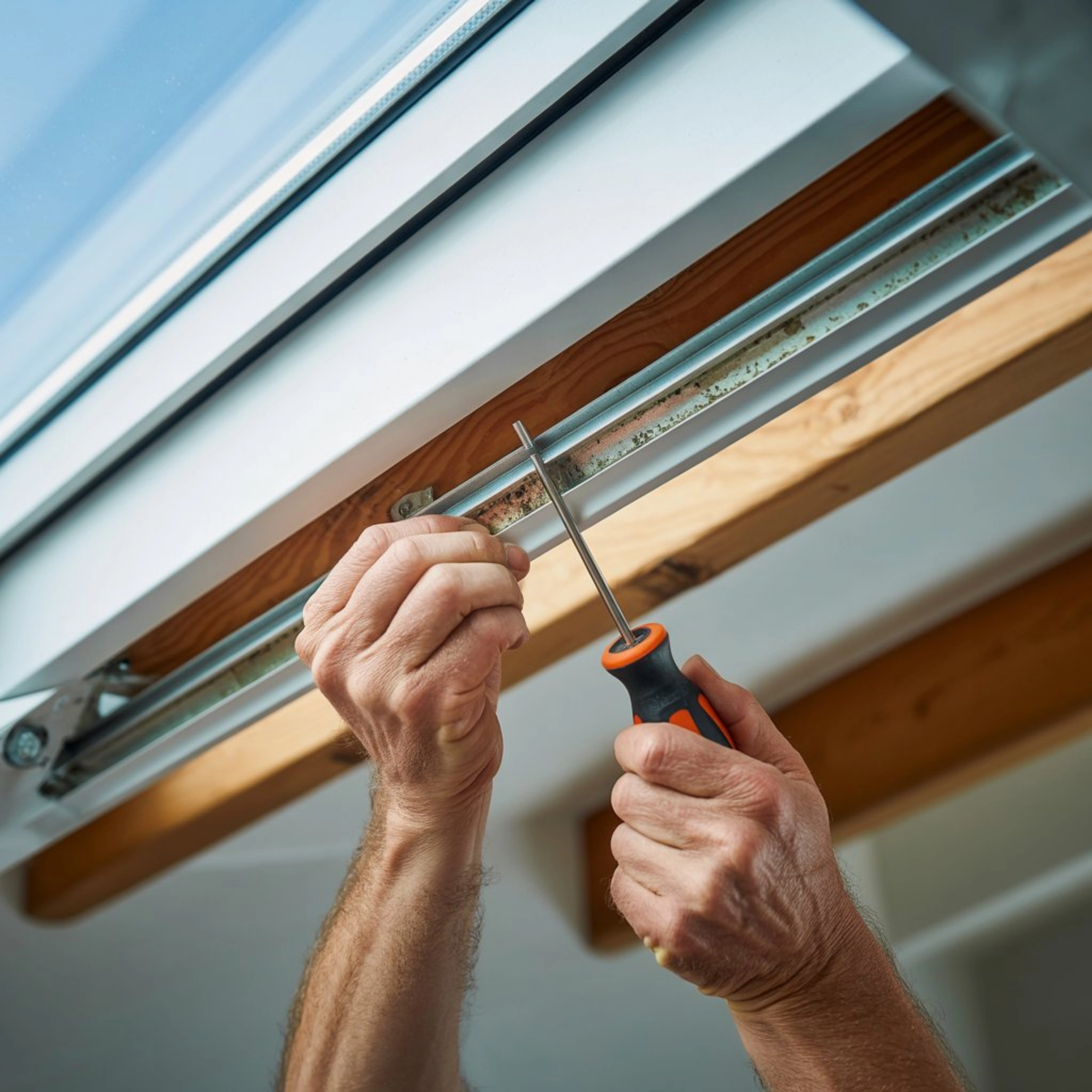 Fenêtre oscillo-battant bloquée sans anti-fausse manœuvre